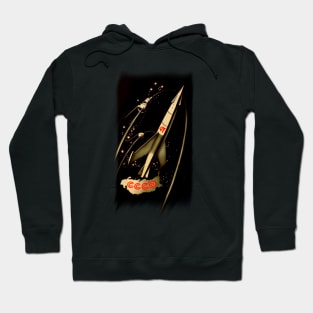 Soviet Space Rocket Design CCCP Hoodie